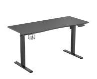Biurko gamingowe SILVER MONKEY Biurko elektryczne ED-140 black